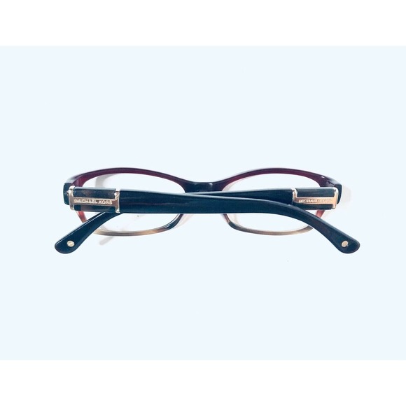 Michael Kors Clear Brown Wayfarer Glasses - Picture 7 of 12